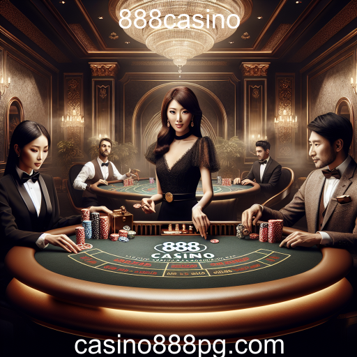 A Experiência Imersiva do Cassino Ao Vivo no 888casino